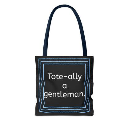 Tote Bag - No. X3 - Tote-ally a gentleman