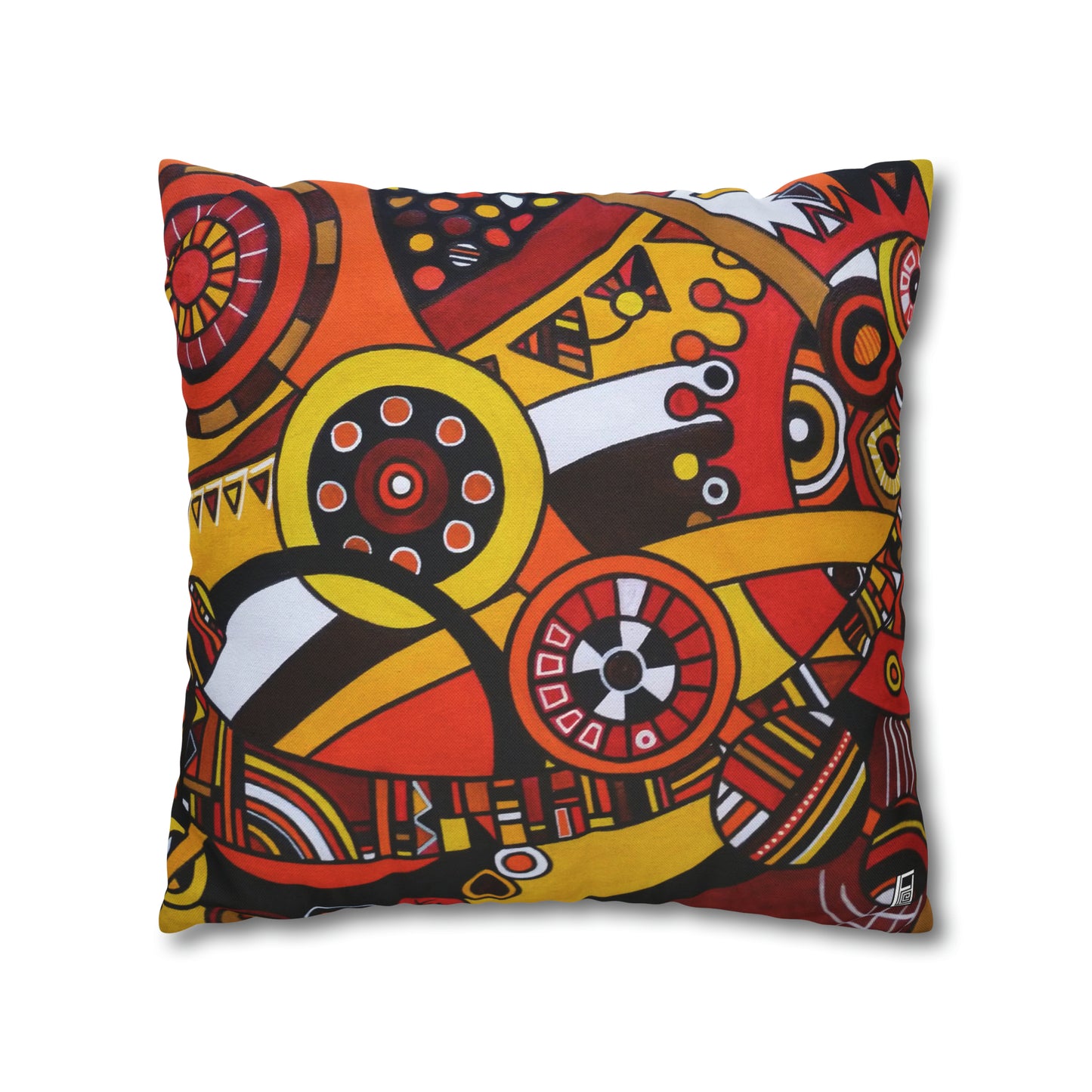 Cushion Pillow Case - No. 222 - 'Clockworks'