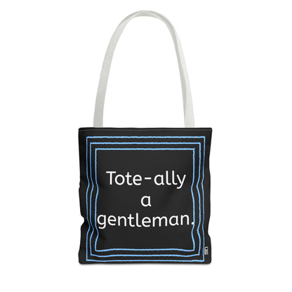 Tote Bag - No. X3 - Tote-ally a gentleman