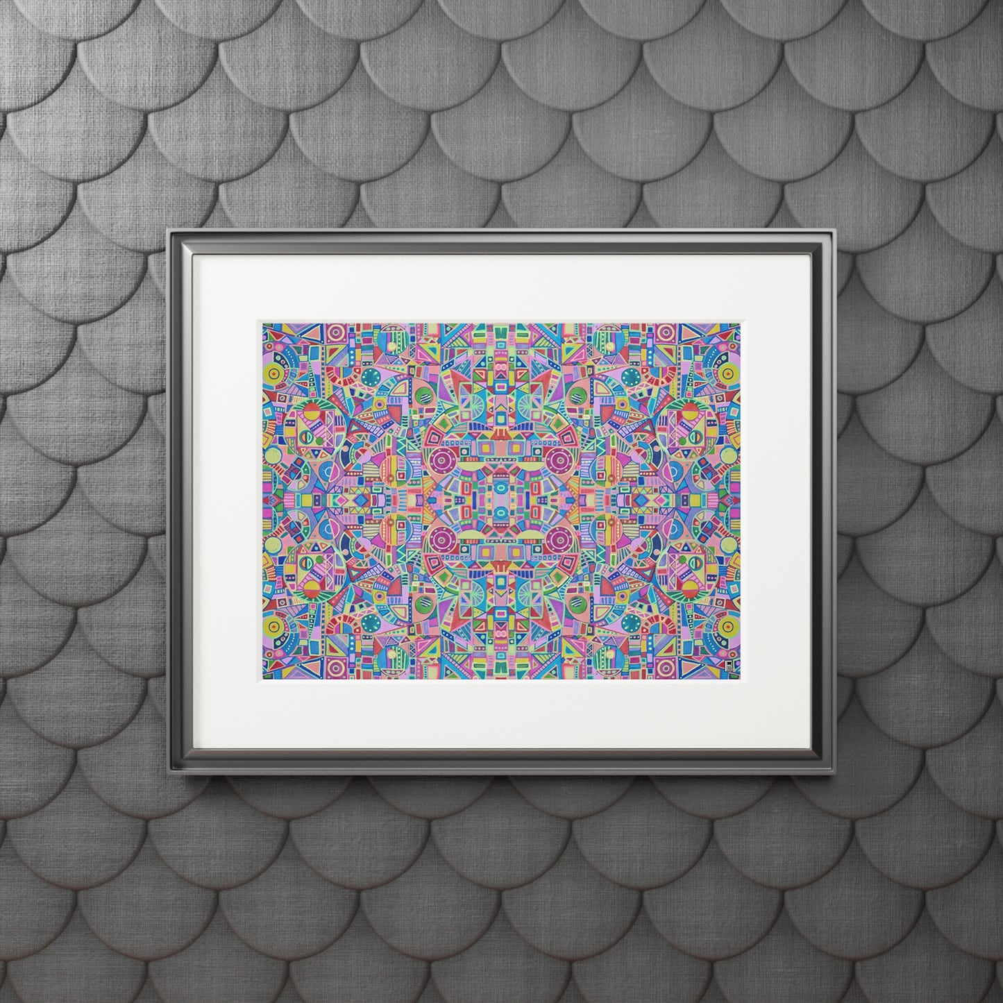 Fine Art Print (Cardboard Frame) - No. 258 - Eye & Heart