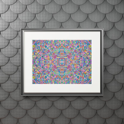 Fine Art Print (Cardboard Frame) - No. 258 - Eye & Heart