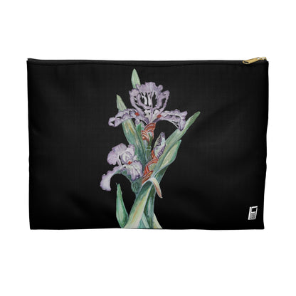 Make Up Bag - No. 272 - Purple Orchid Flower