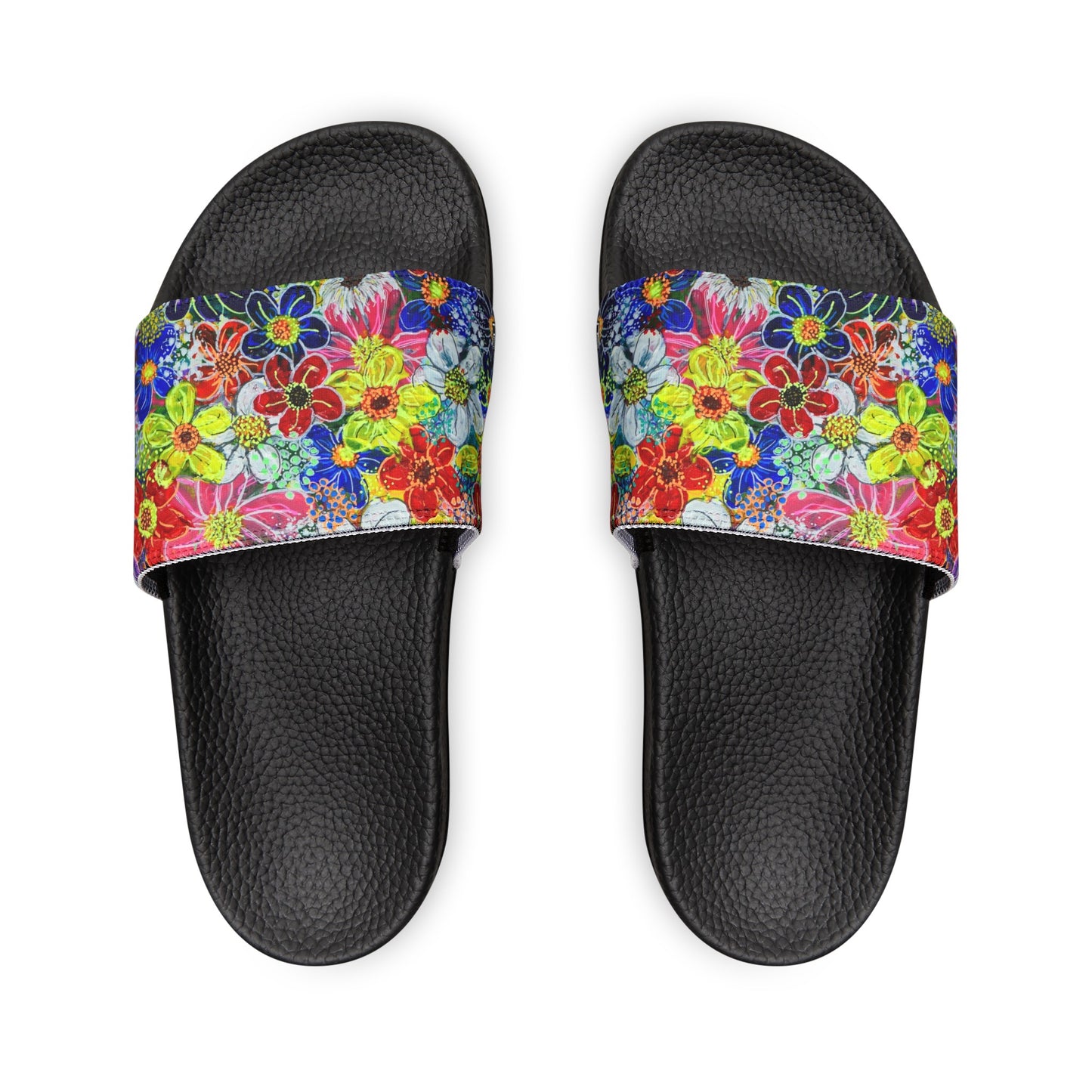 Children's Sliders - No. 241 - Flowers on Pink