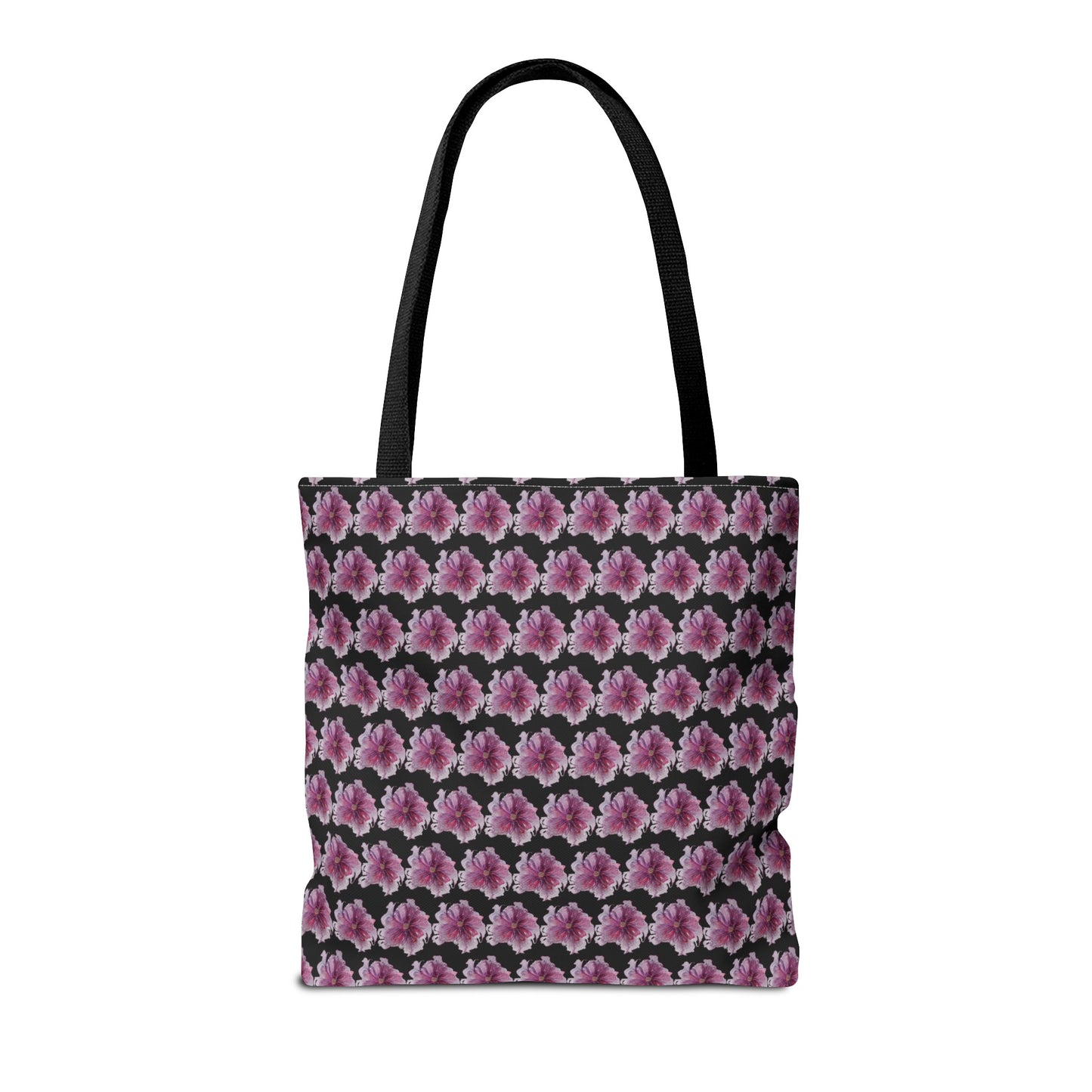 Tote Bag  - No. 269 - Pink & Purple Flower