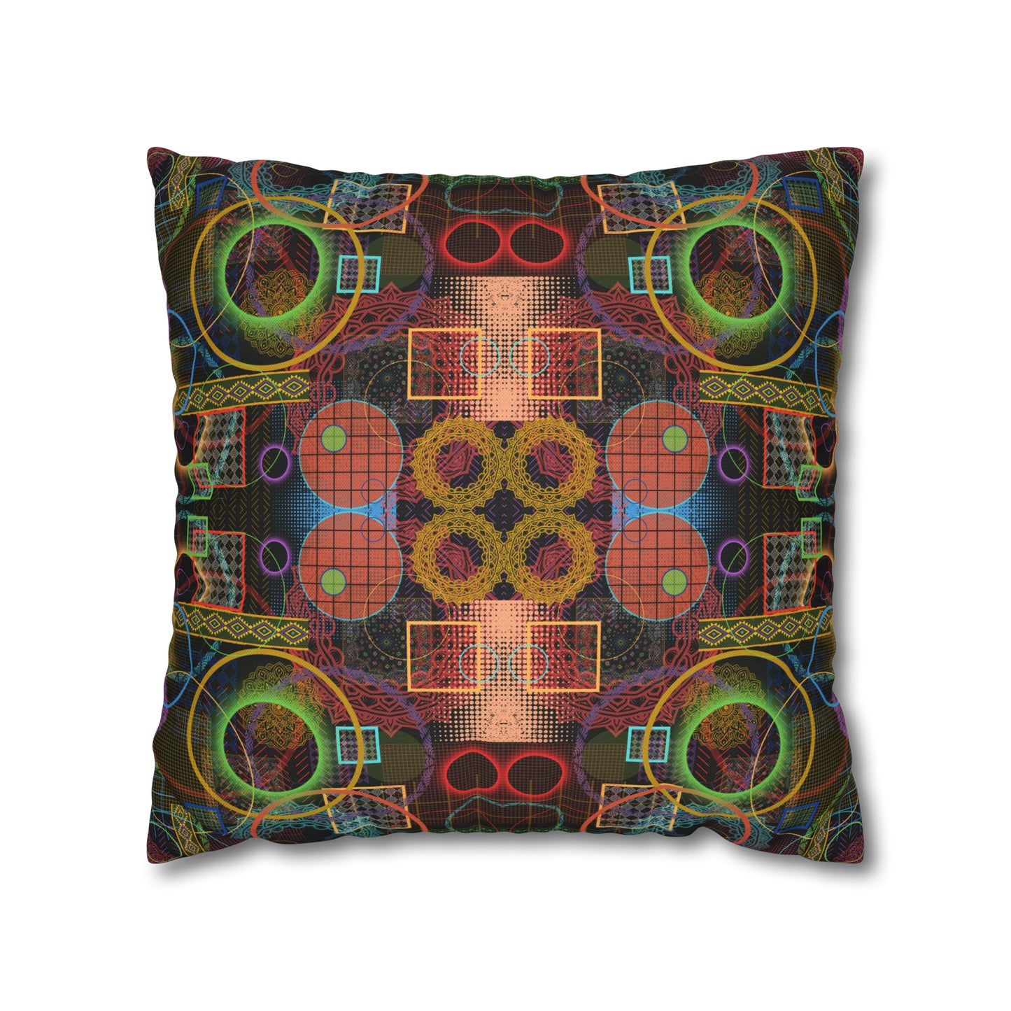 Cushion Pillow Case - No. 299 - Multicolour Abstract