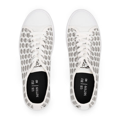 Women's Low Top Sneakers - No. PUG WE