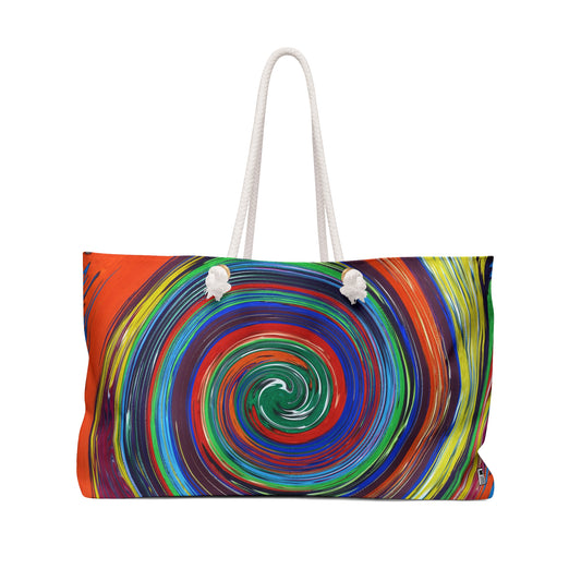 Weekender / Beach / Overnight Bag - No. 304 - Swirl