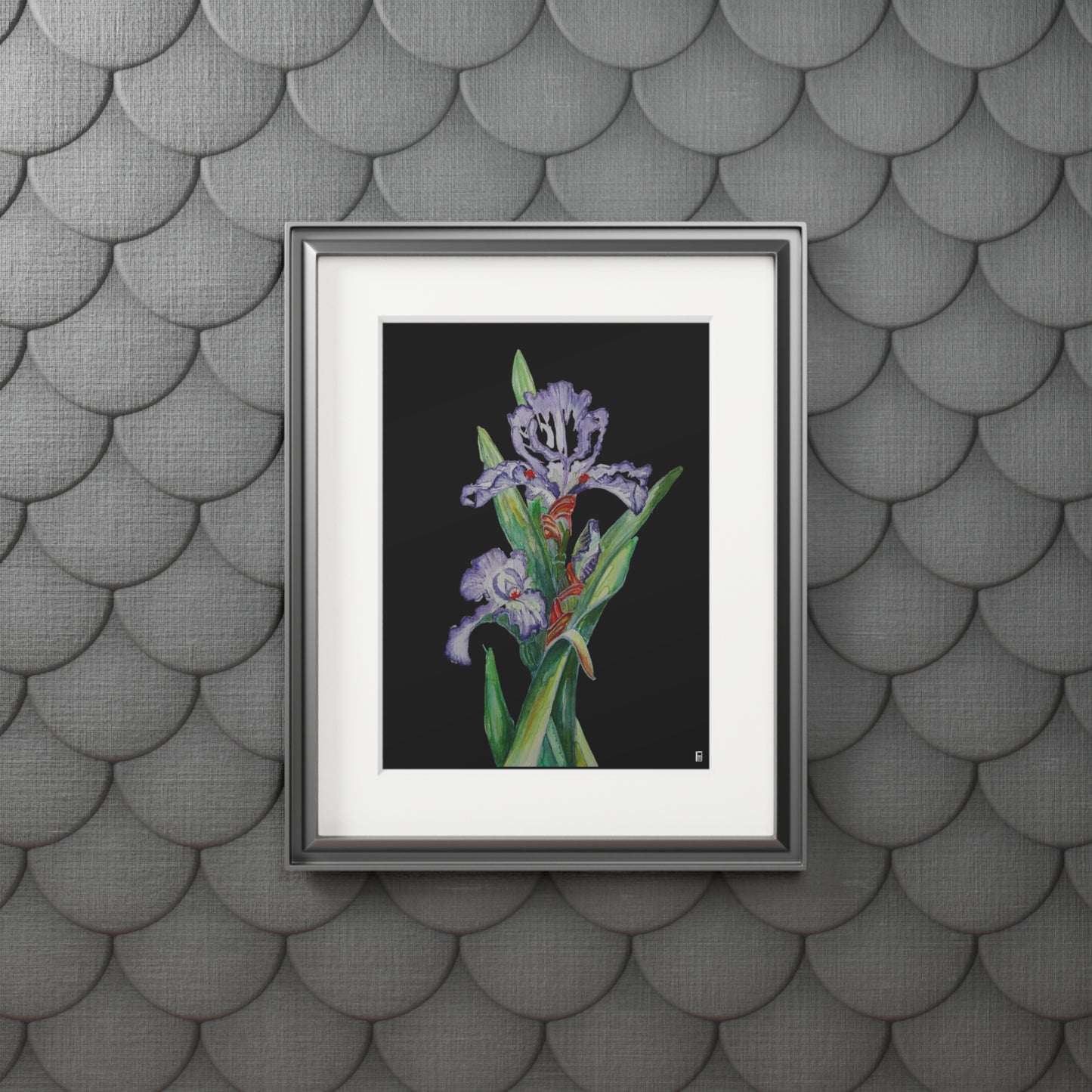 Fine Art Print (Cardboard Frame) - No. 272 - Purple Orchid