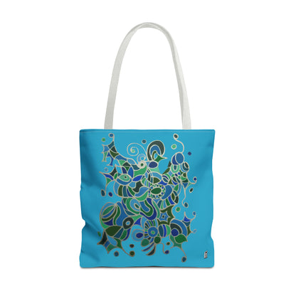 Tote Bag  - No.146 A 'Bird of Paradise' -  By Irish Artist Fiona de Lacy