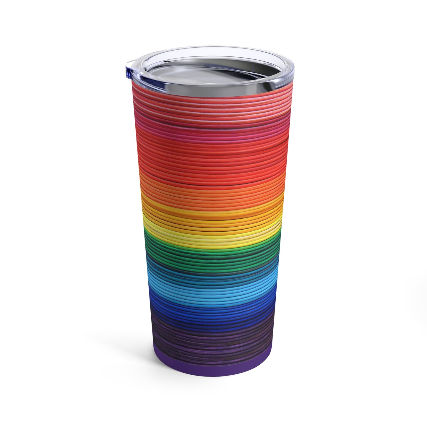 Tumbler 20oz - No.  305 Rainbow 'Pride' - By Irish Artist Fiona de Lacy