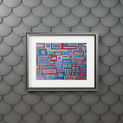 Fine Art Print (Cardboard Frame) - No. 311 - Village