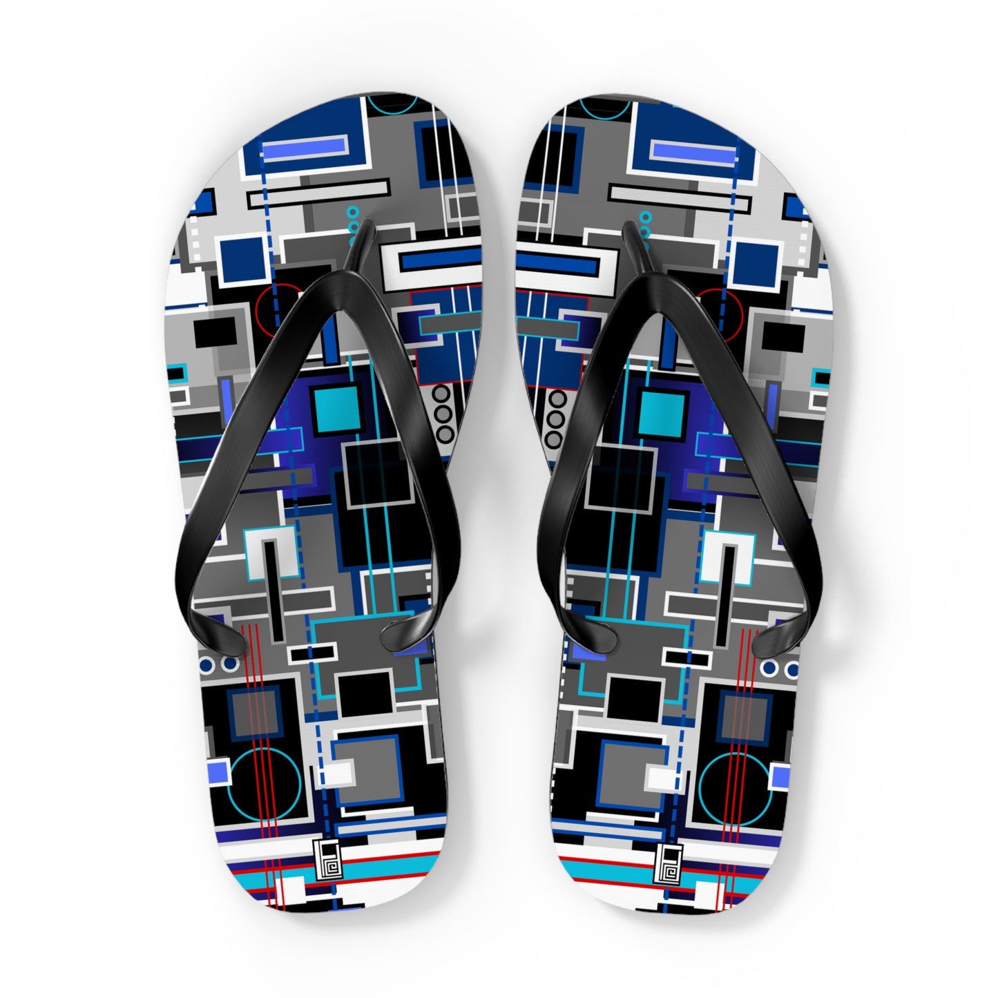 Men's Flip Flops - No. 235 - Squared 2