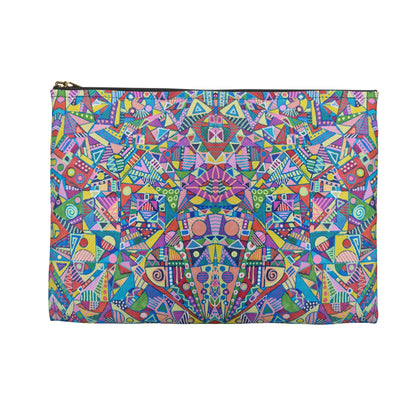 Make Up Bag - No. 254 - Multicoloured Abstract