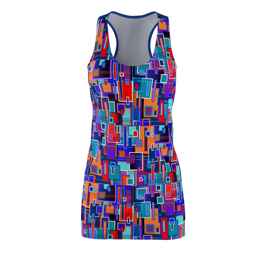 Women's Cut & Sew Racerback Dress - No. 233 - Squared 1