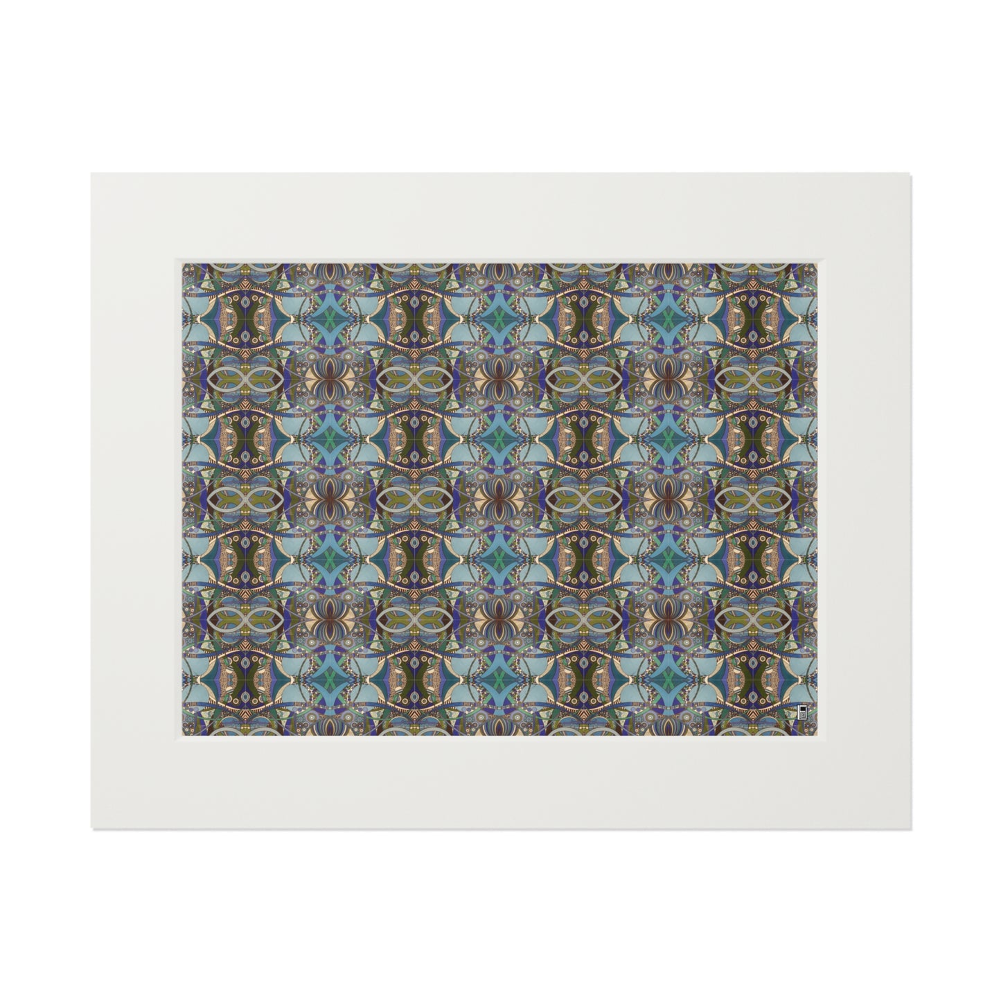 Fine Art Print (Cardboard Frame) - No. 219 - Crossroads Pattern