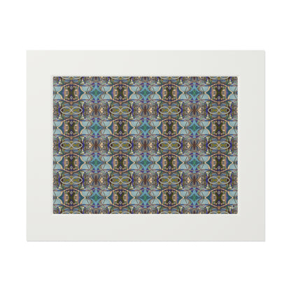 Fine Art Print (Cardboard Frame) - No. 219 - Crossroads Pattern