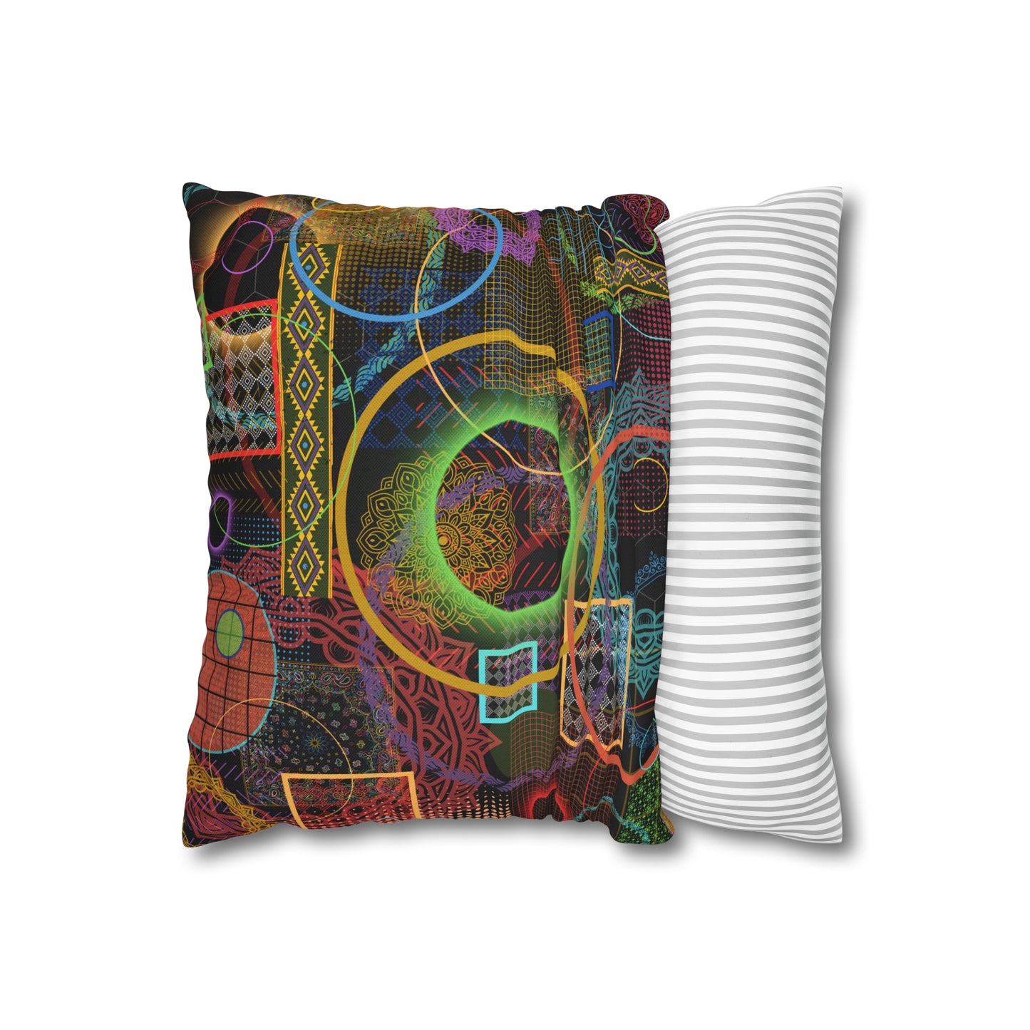 Cushion Pillow Case - No. 299 - Multicolour Abstract