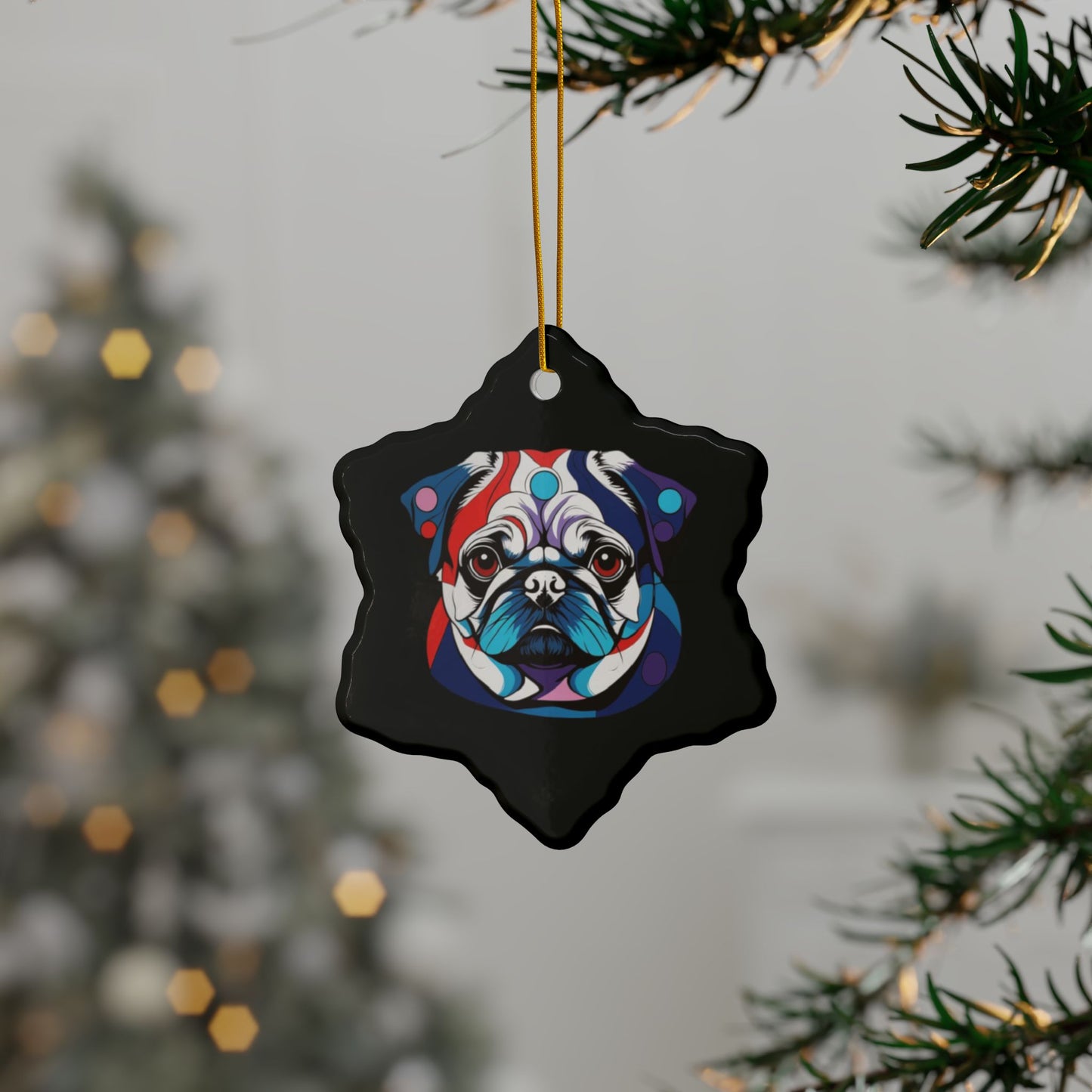 Copy of Ceramic Ornament - No. PUG WE