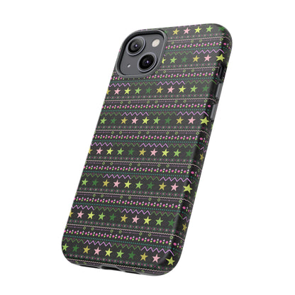 Tough Phone Case -  No. Xmas 2 BK