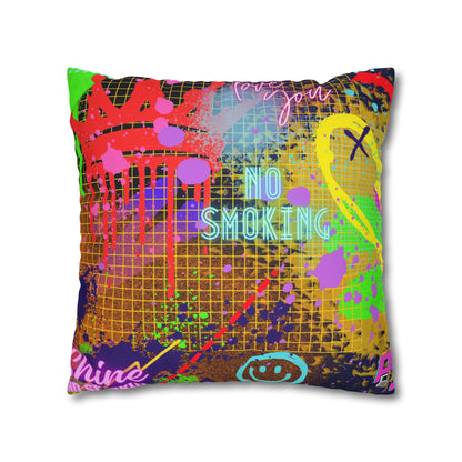 Cushion Pillow Case - No. 232 - 'No Smoking'