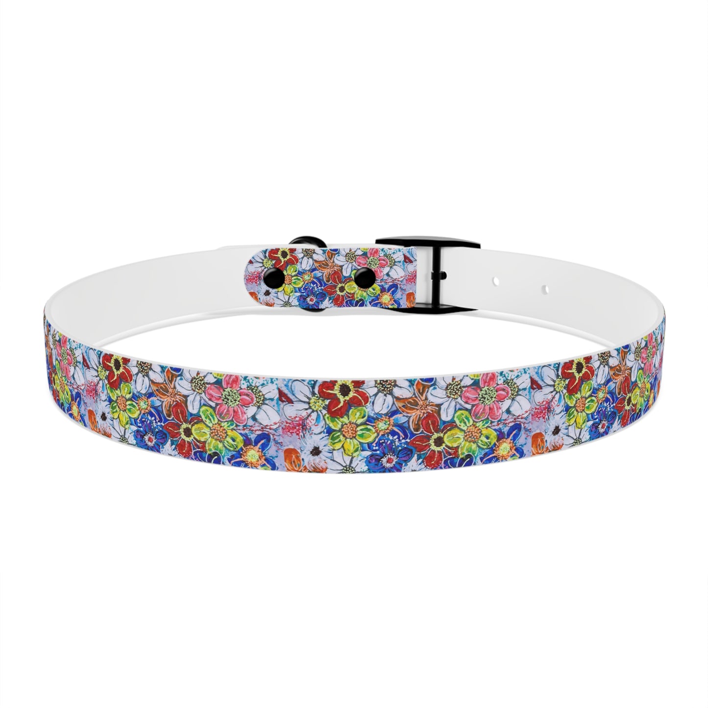 Dog Collar - No. 240 - Flowers