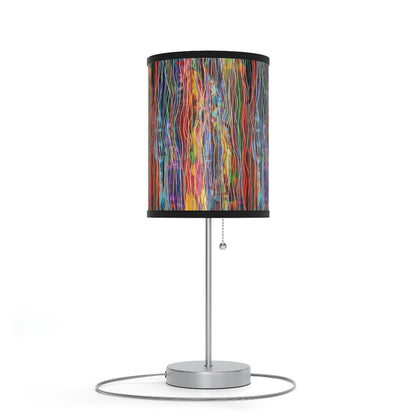 Lamp on a Stand, US|CA plug - No. 236 - 'Ocean'