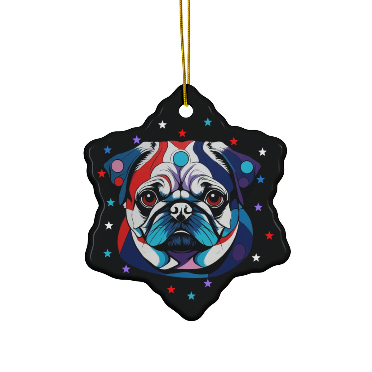 Ceramic Ornament - No. PUG