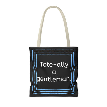 Tote Bag - No. X3 - Tote-ally a gentleman