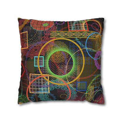 Cushion Pillow Case - No. 299 - Multicolour Abstract