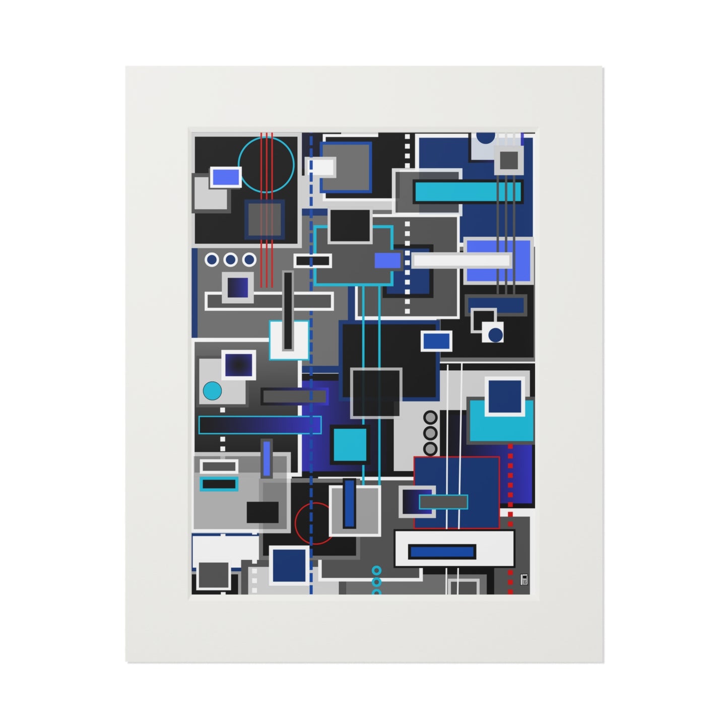 Fine Art Print (Cardboard Frame) - No. 235 - Squared 2