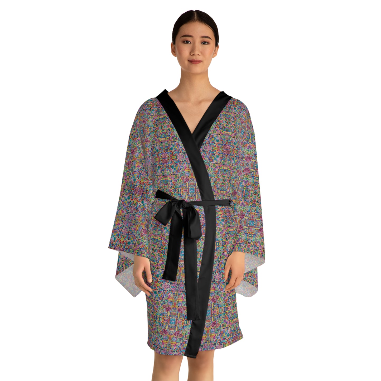 Long Sleeve Kimono Robe  - No. 258