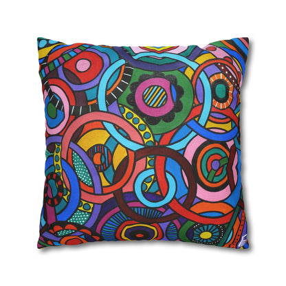 Cushion Pillow Case - No. 221 A - 'Interlinked'