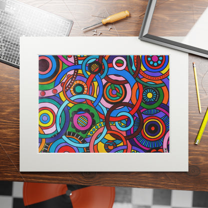 Fine Art Giclee Print (Cardboard Frame) - No. 221 - Interlinked