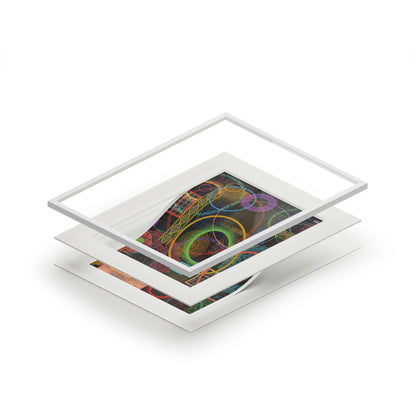 Fine Art Print (Cardboard Frame) - No. 299 - Rings