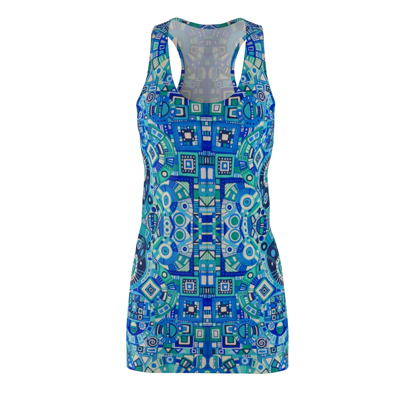 Women's Cut & Sew Racerback Dress - No. 262