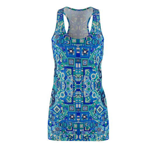 Women's Cut & Sew Racerback Dress - No. 262