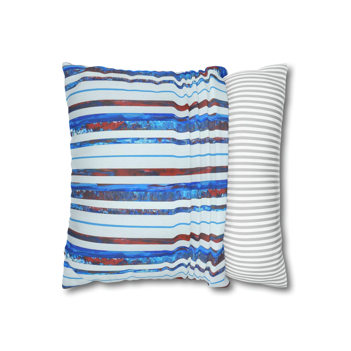 Cushion Pillow Case - No. 140 -  'Thin Blue Line'