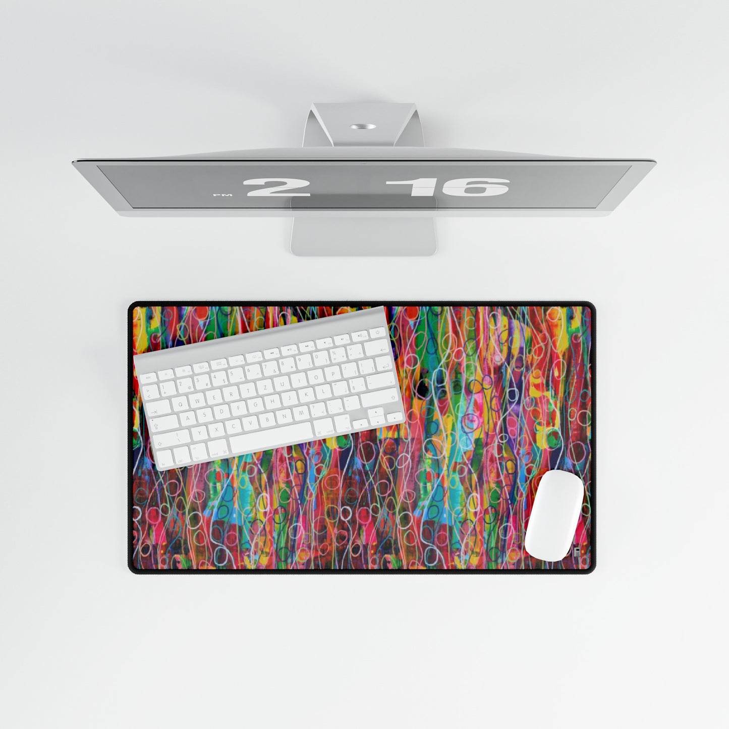 Large, Medium & Small Desk / Mouse Mat - No. 239 'Droplets'