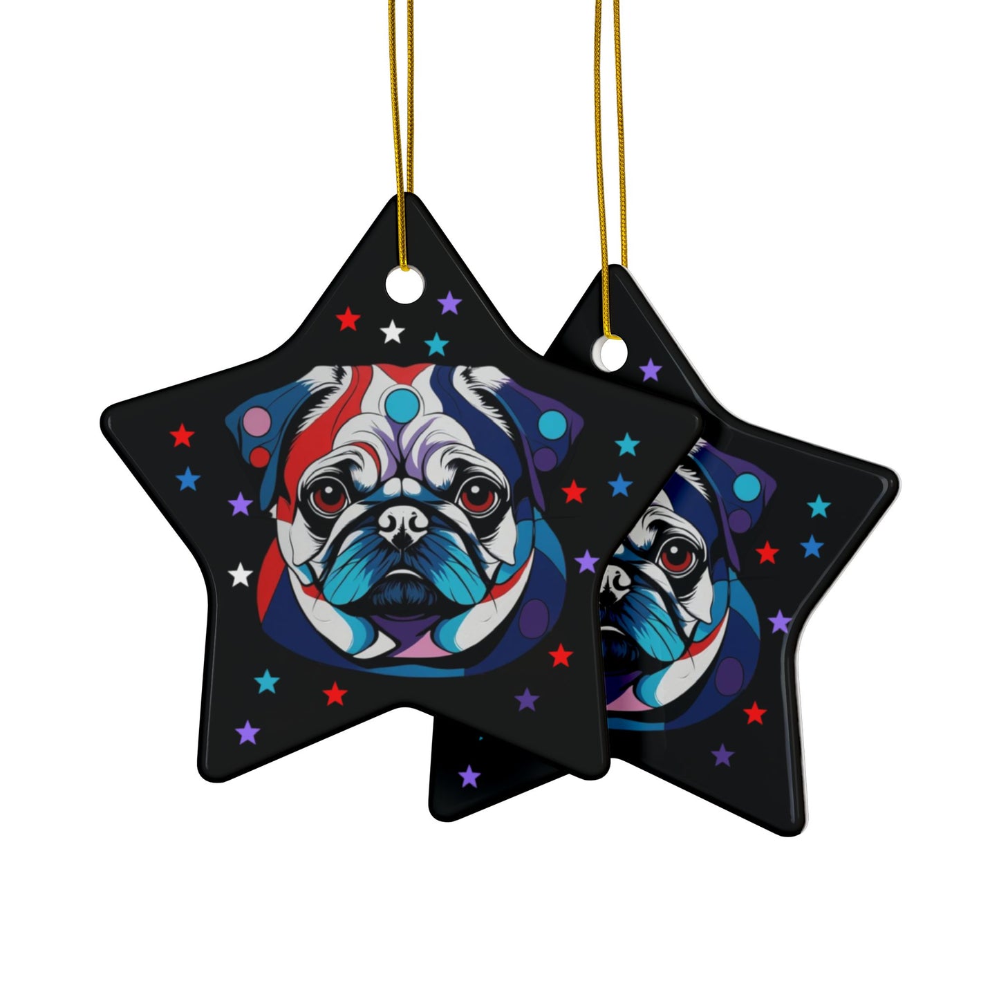 Ceramic Ornament - No. PUG