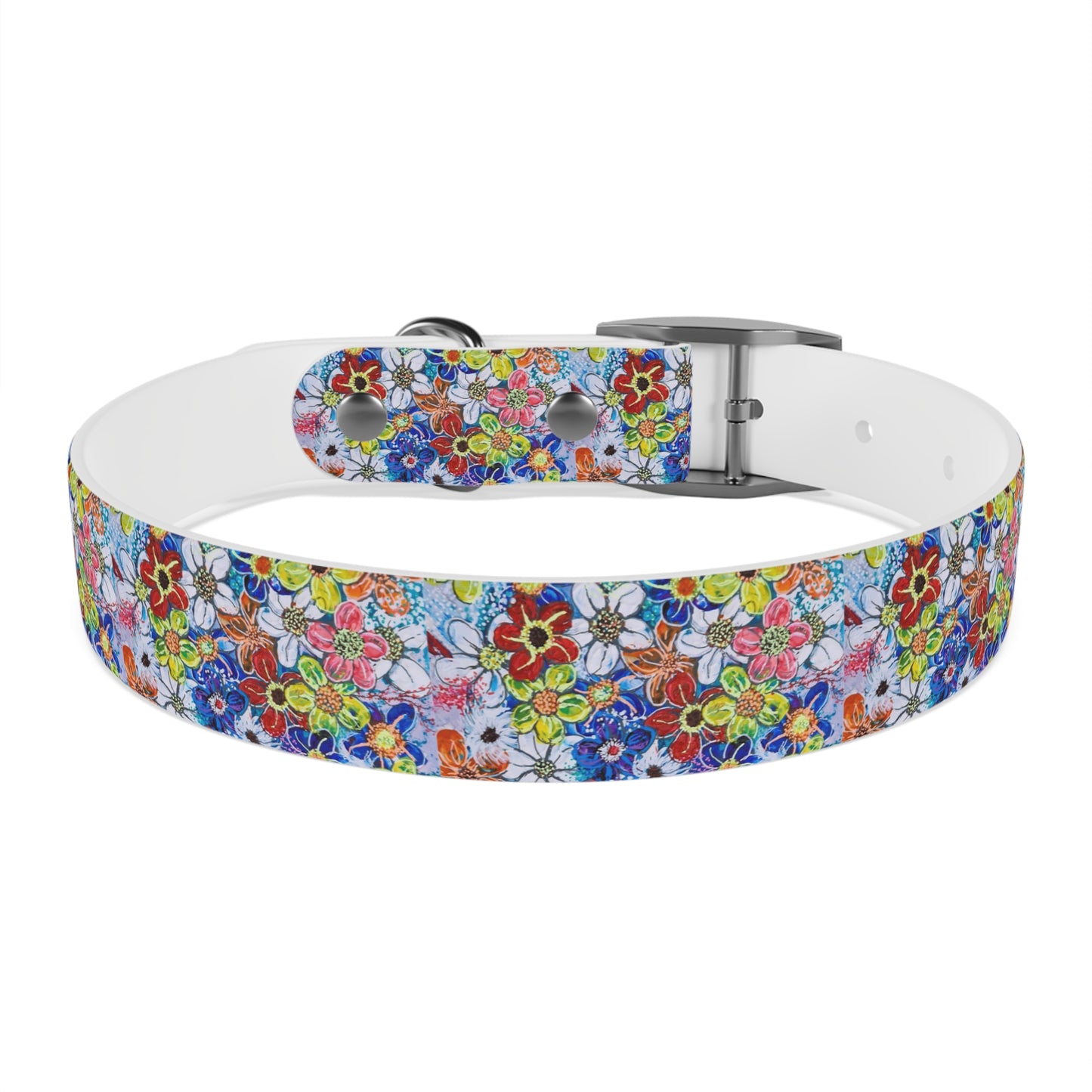 Dog Collar - No. 240 - Flowers