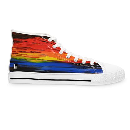 Women's High Top Sneakers - No. 143 - A Brand New Day