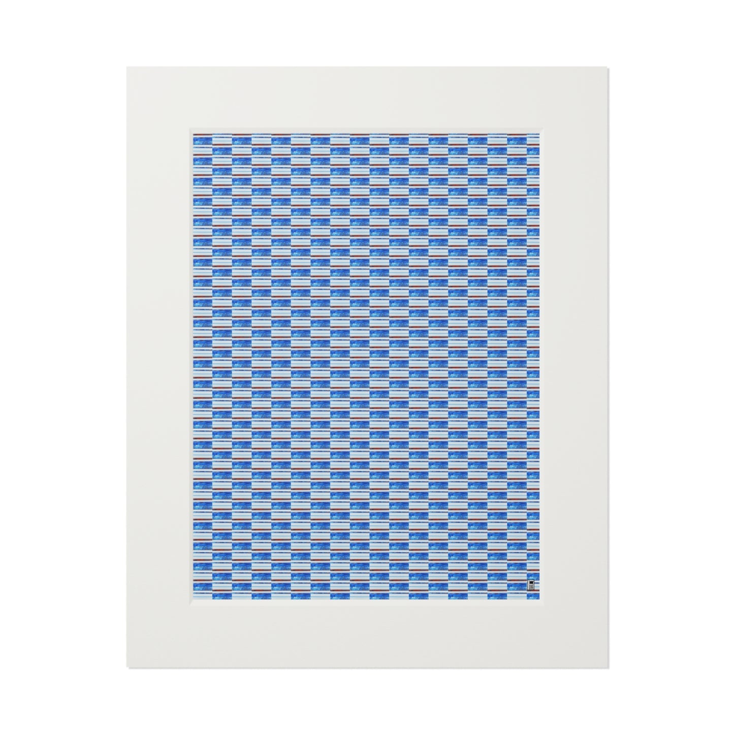 Fine Art Print (Cardboard Frame) - No. 140 - 'Thin Blue Line'