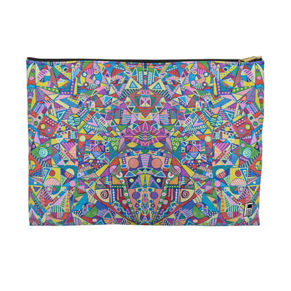 Make Up Bag - No. 254 - Multicoloured Abstract