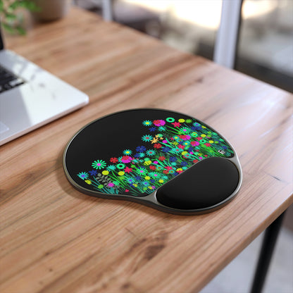 Mouse Pad With Wrist Rest - No. 301BK