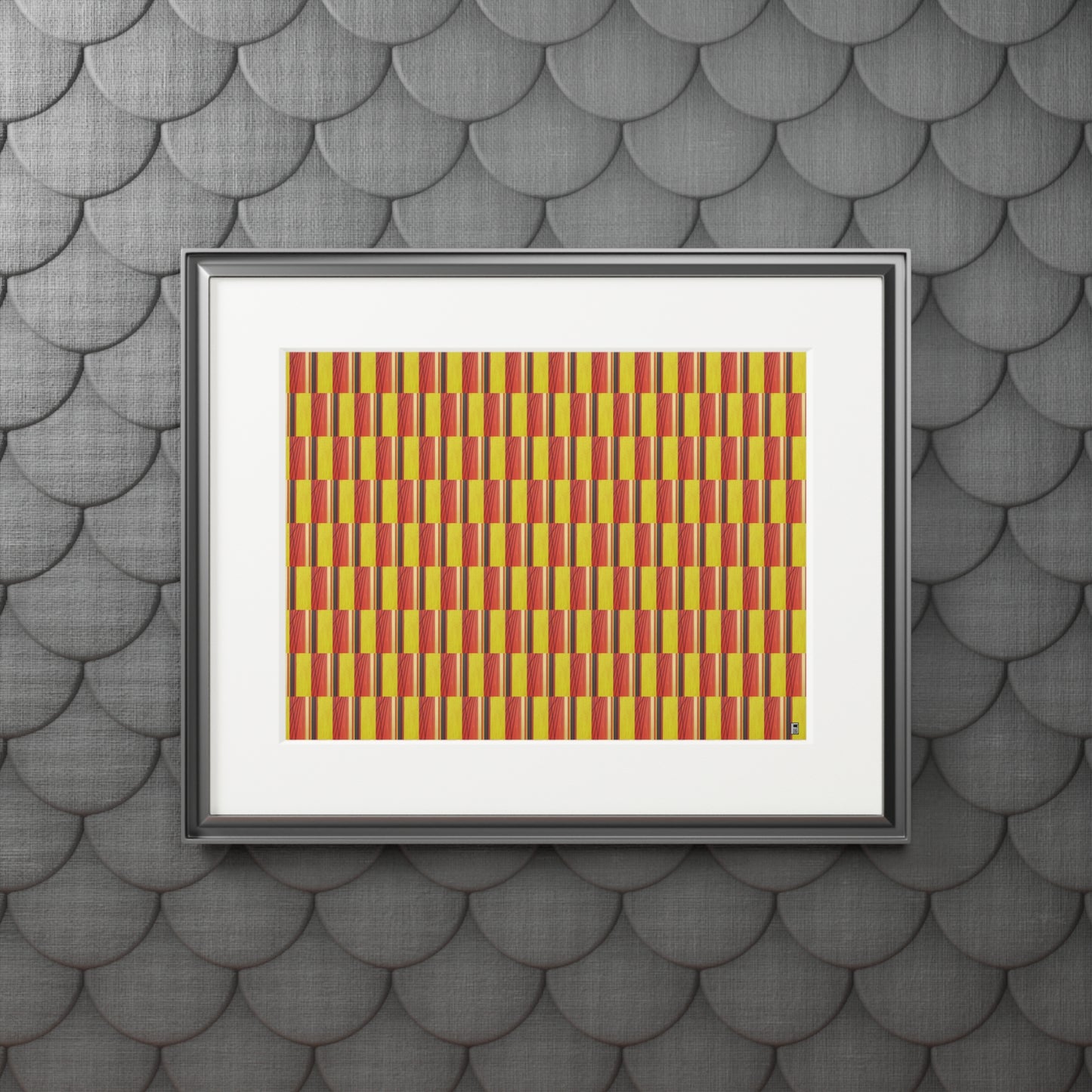 Fine Art Print (Cardboard Frame) - No. 130 - Sunrise Pattern