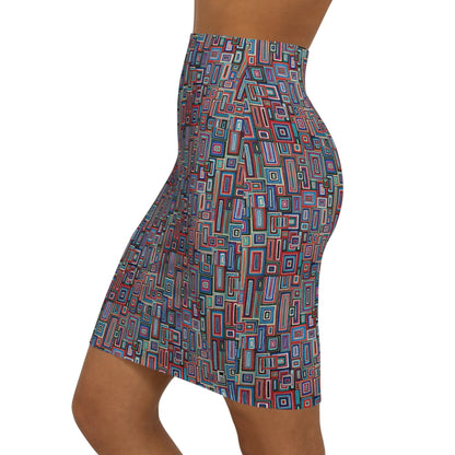 Women's Mini Skirt - No. 311 - Village