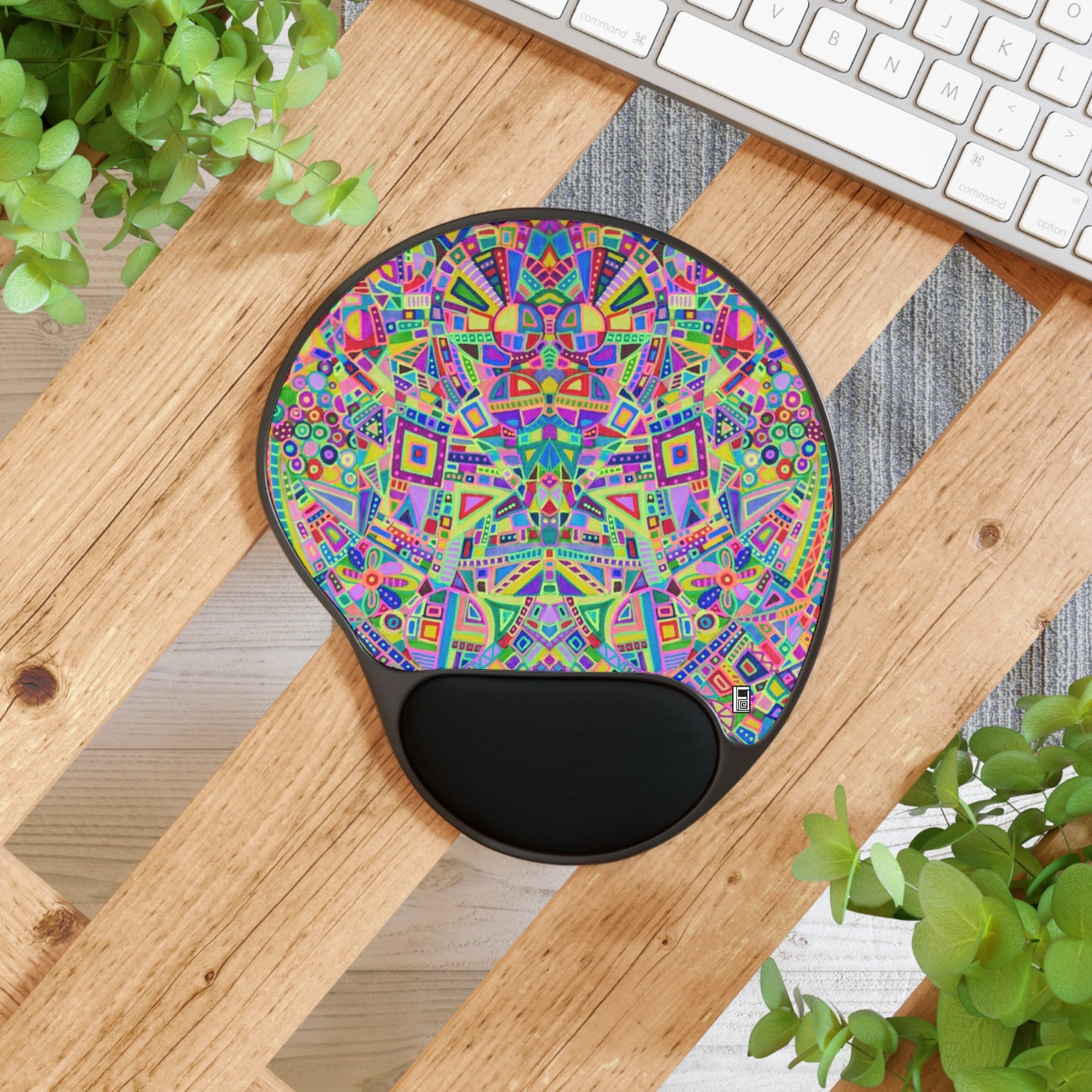 Mouse Pad With Wrist Rest - No. 259