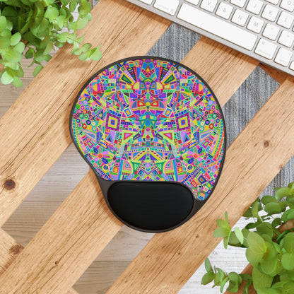 Mouse Pad With Wrist Rest - No. 259