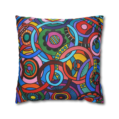 Cushion Pillow Case - No. 221 A - 'Interlinked'
