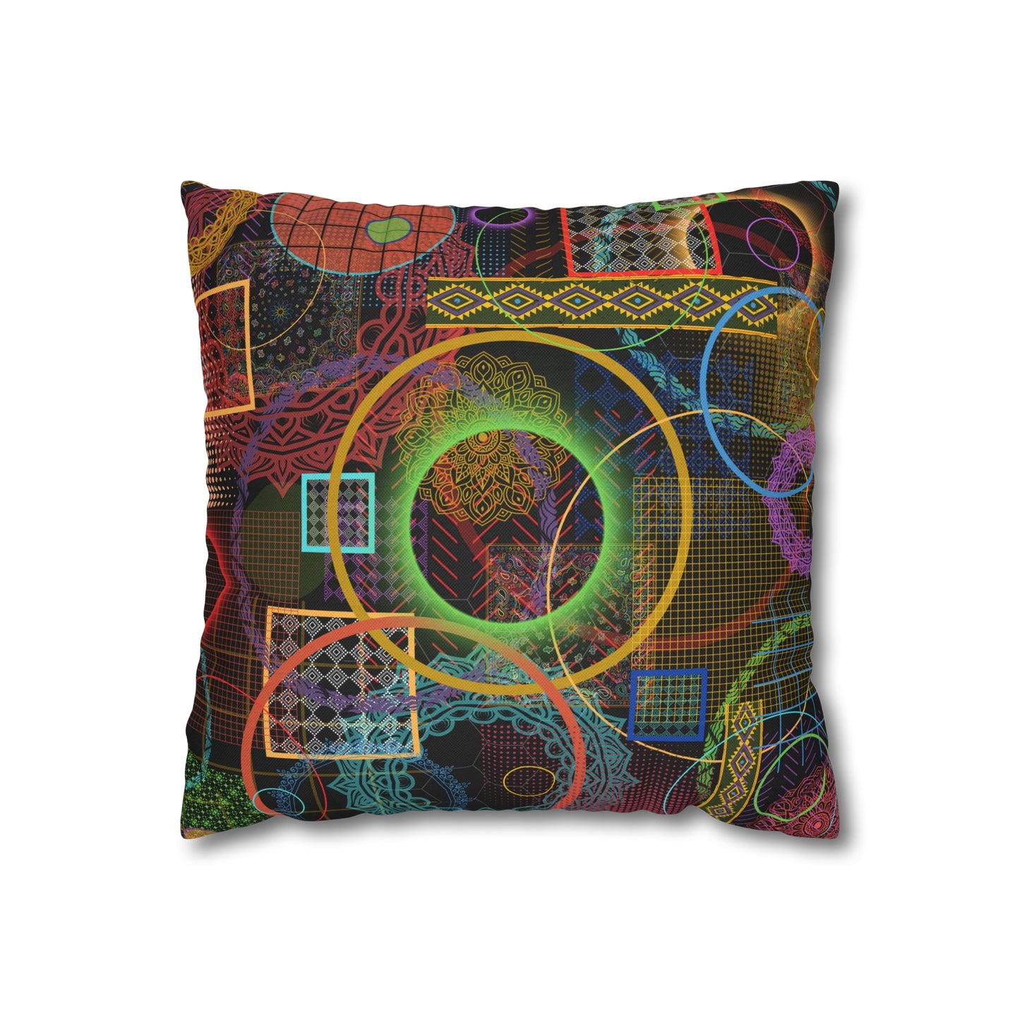 Cushion Pillow Case - No. 299 - Multicolour Abstract